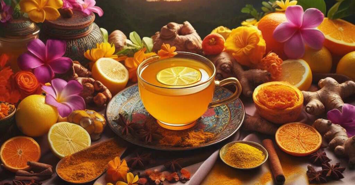 Ginger Tea for Skin