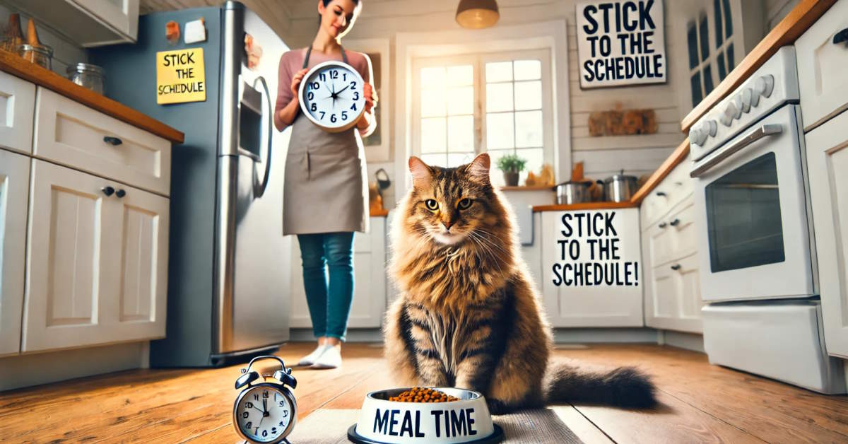 How to stop a cat from begging cheap